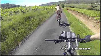 Nude Girls On Bike Porn