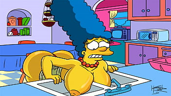 Marge Simpson baise