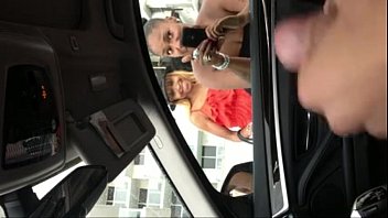 Car Flashing Boobs Porn Pictures