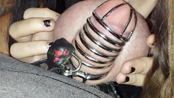 Selfmade Chastity Cage