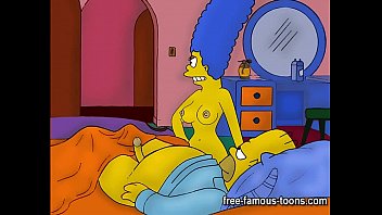 Marg Simpson Sexy Lingerie Porn Cartoon