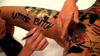 Body Painting Femme Video