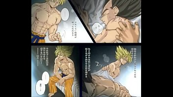 Dragon ball super Goku and Vegeta and Goten and trunks gay porn
