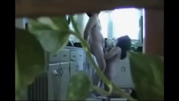 Hot Japanese Asian step Mom fucks her in Kitchen part2
