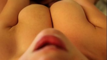 Licking hot boobs