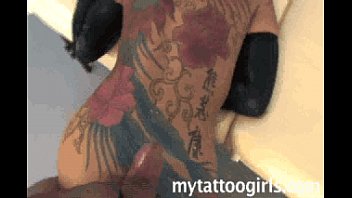 Porn Star Whit Tattooed Breast