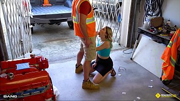 Lesbian Mechanics Porn Scene