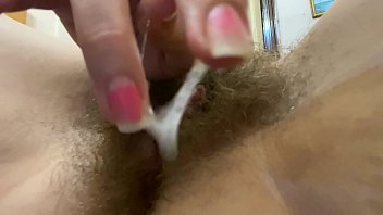 Free Porn Hairy Masturbation Creamy