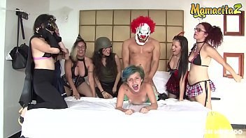 Halloween Party Lesbian Porn