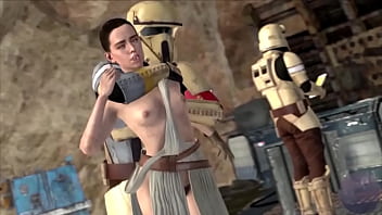 Star Wars Rey follada dura Porn Draw