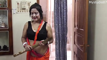 Indian house maid secret sex with boss