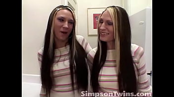Twin Sisters Porn Blonde