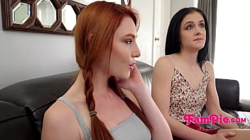Porn Four Friends Lesbian Bedroom Watching Movie