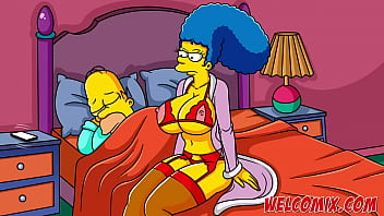 Porno animé de les Simpson  HD