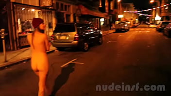 Short Hair Nude Exhib In The Street Porn