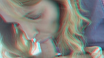 Anaglyph lesbian