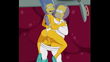 Homer et Marge simpson